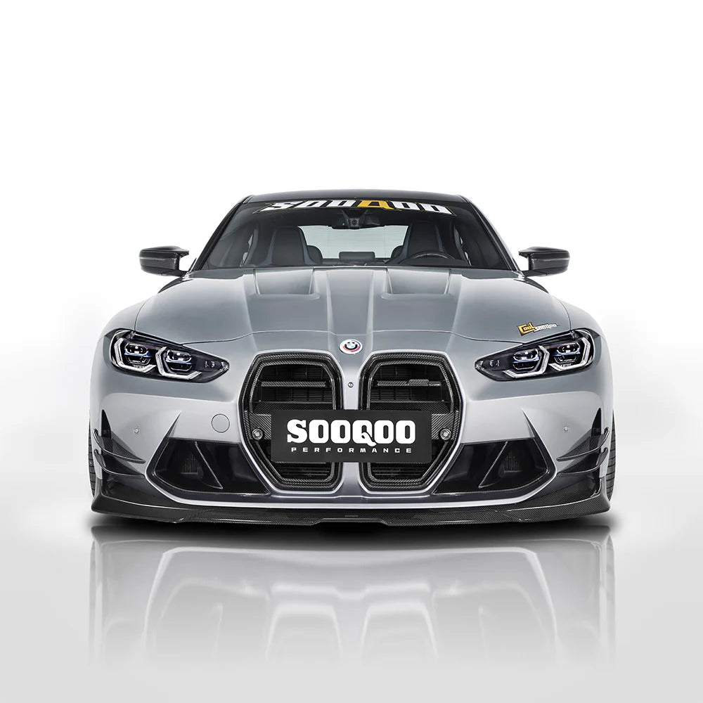 BMW SooQoo Type-B Pre-Preg Carbon Fiber Front Splitter for M3 G80 & M4 G82