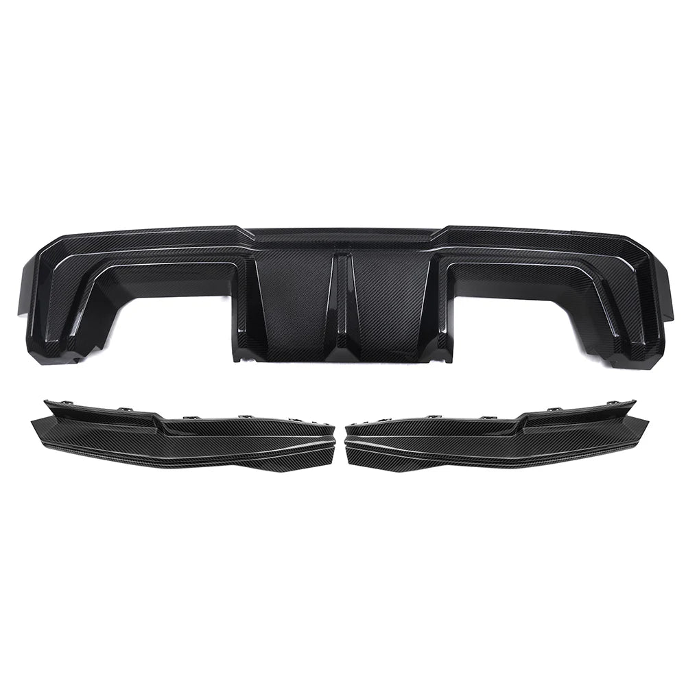 BMW SooQoo Type-B Pre-Preg Carbon Fiber Rear Diffuser & Bumper Spats for G80 M3