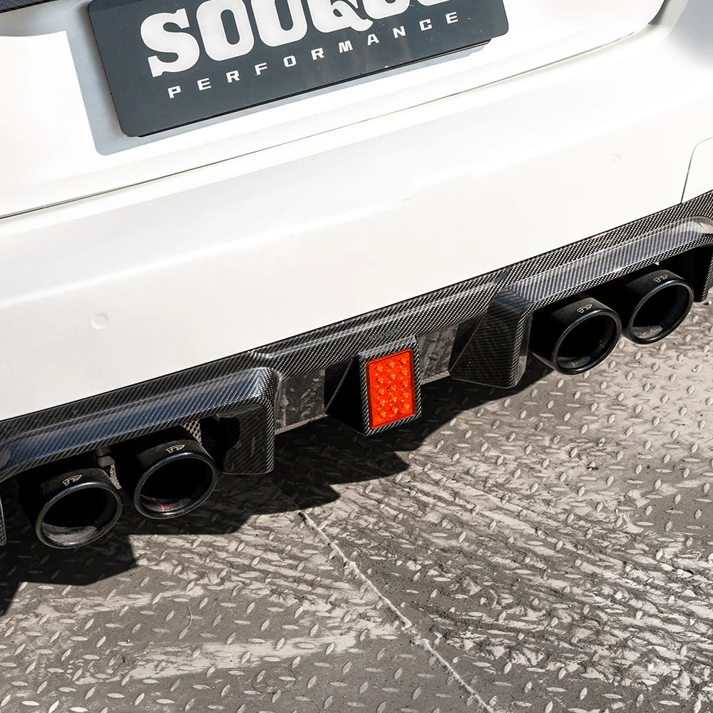 BMW SooQoo Type C Pre-Preg Carbon Fiber Rear Diffuser for M2 G87