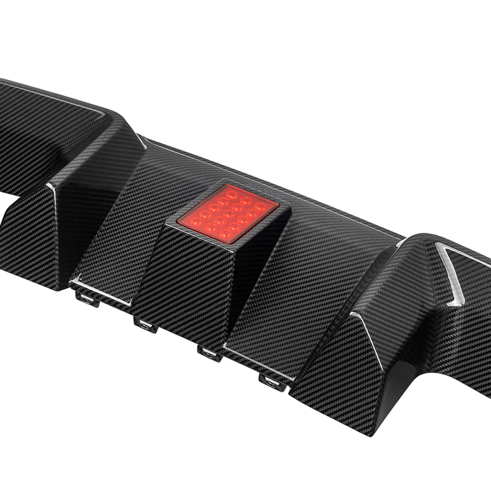 BMW SooQoo Type C Pre-Preg Carbon Fiber Rear Diffuser for M2 G87
