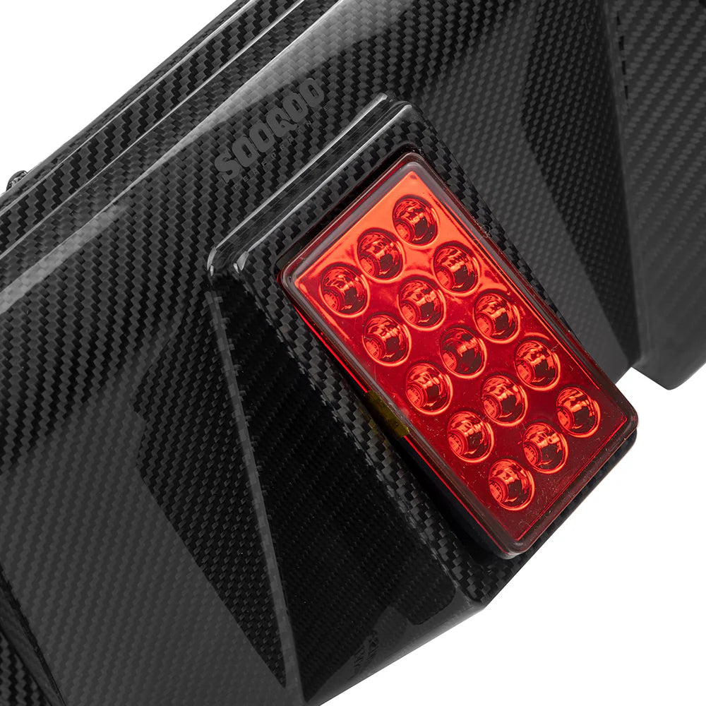 BMW SooQoo Type C Pre-Preg Carbon Fiber Rear Diffuser for M2 G87