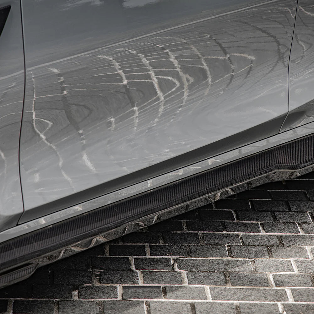 BMW SooQoo Carbon Fiber Side Skirts for G80 M3