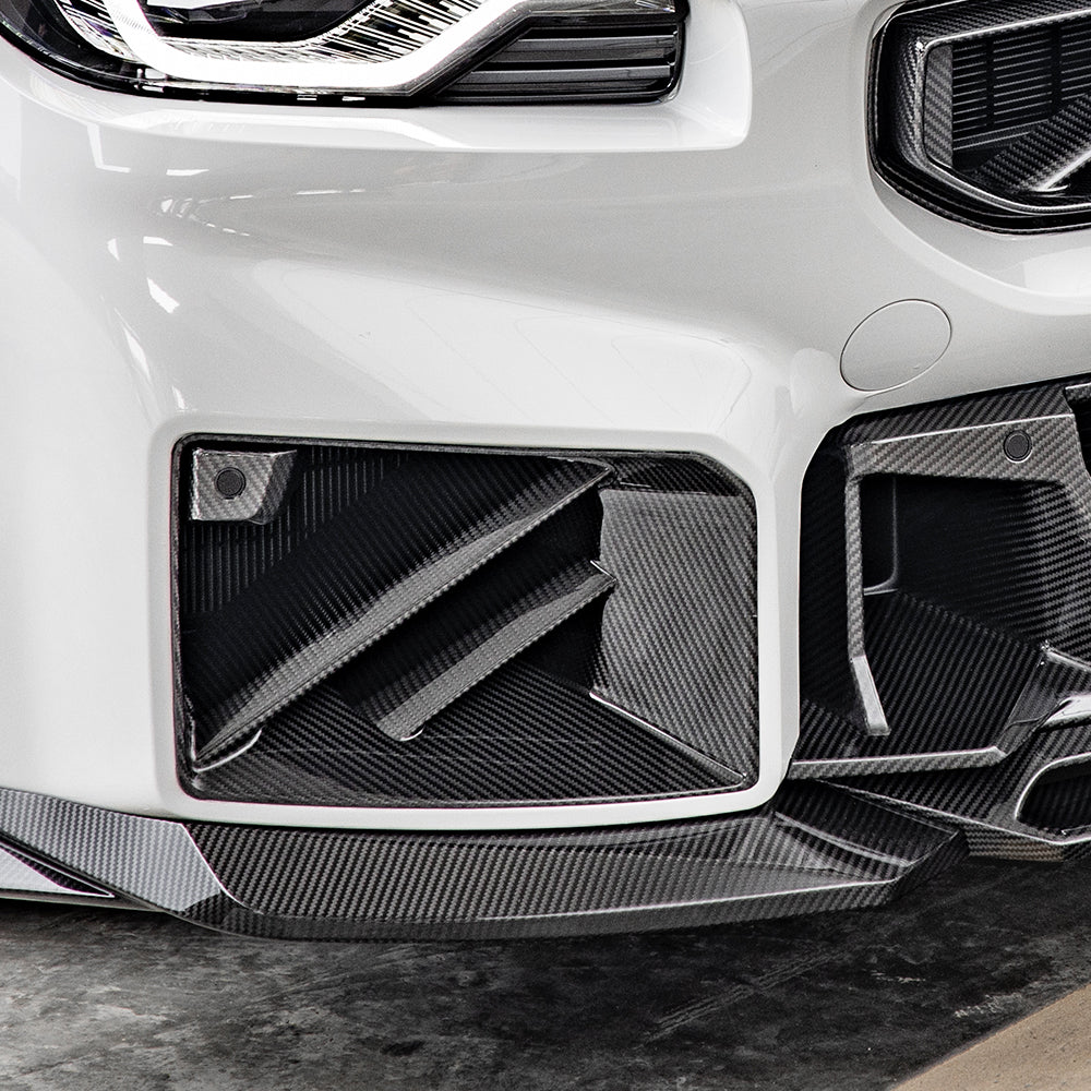 BMW SooQoo Pre-Preg Carbon Fiber Front Air Ducts for M2 G87