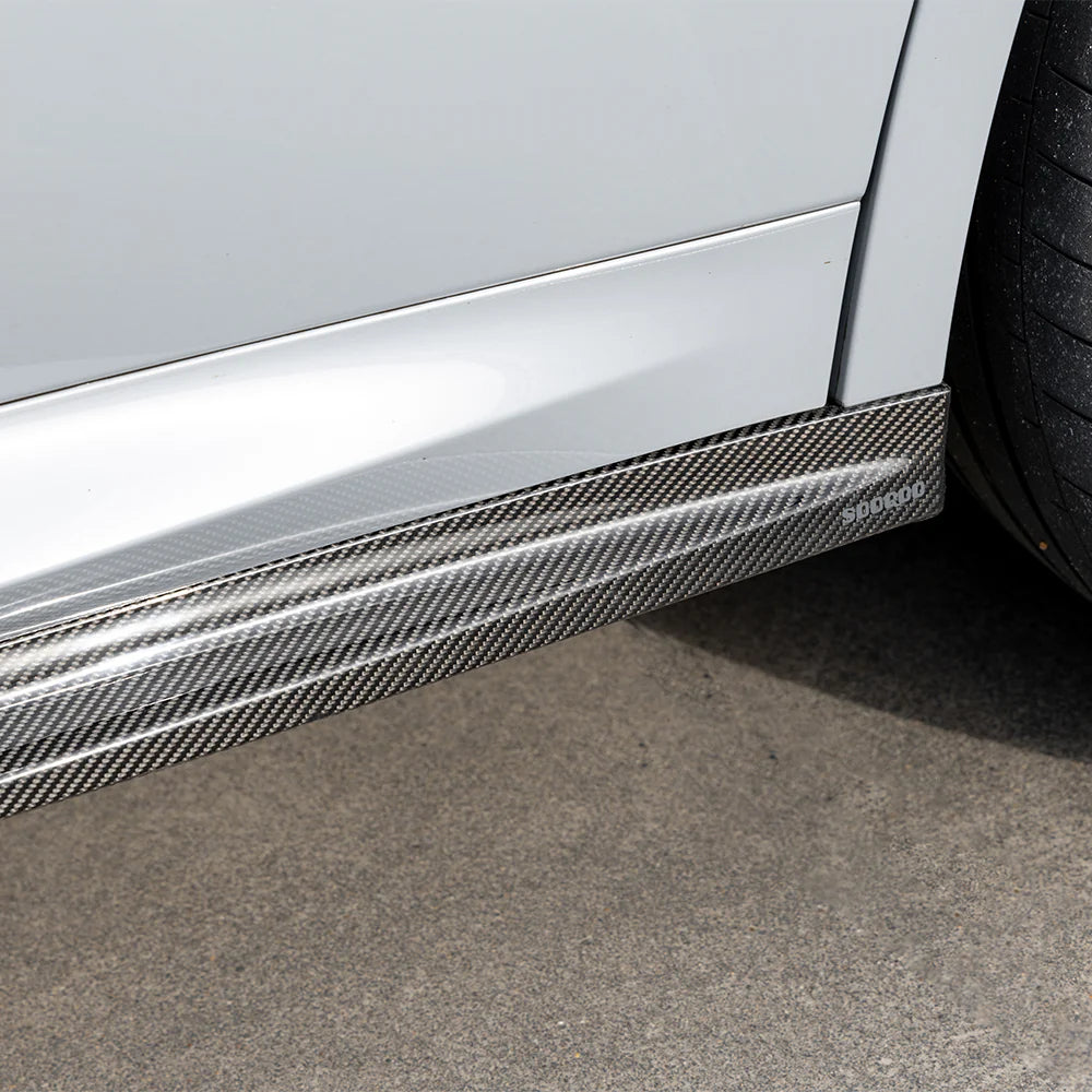 BMW SooQoo Type-B Pre-Preg Carbon Fiber Side Skirts for G01 & G02 & X3M F97 & X4M F98