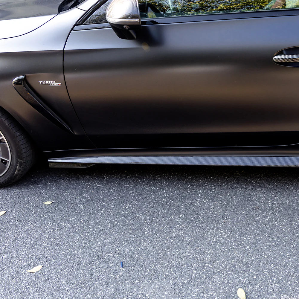 Mercedes SooQoo Pre-Preg Carbon Fiber Side Skirts for C236 CLE53