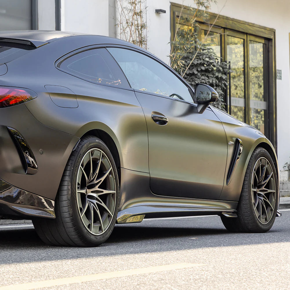 Mercedes SooQoo Pre-Preg Carbon Fiber Side Skirts for C236 CLE53