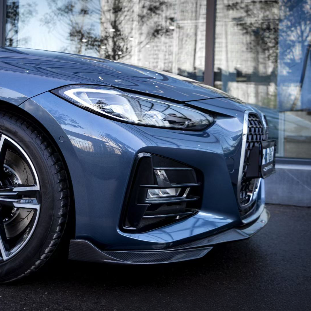 BMW TAKD Pre-Preg Carbon Fiber Front Splitter for G22 4 Series