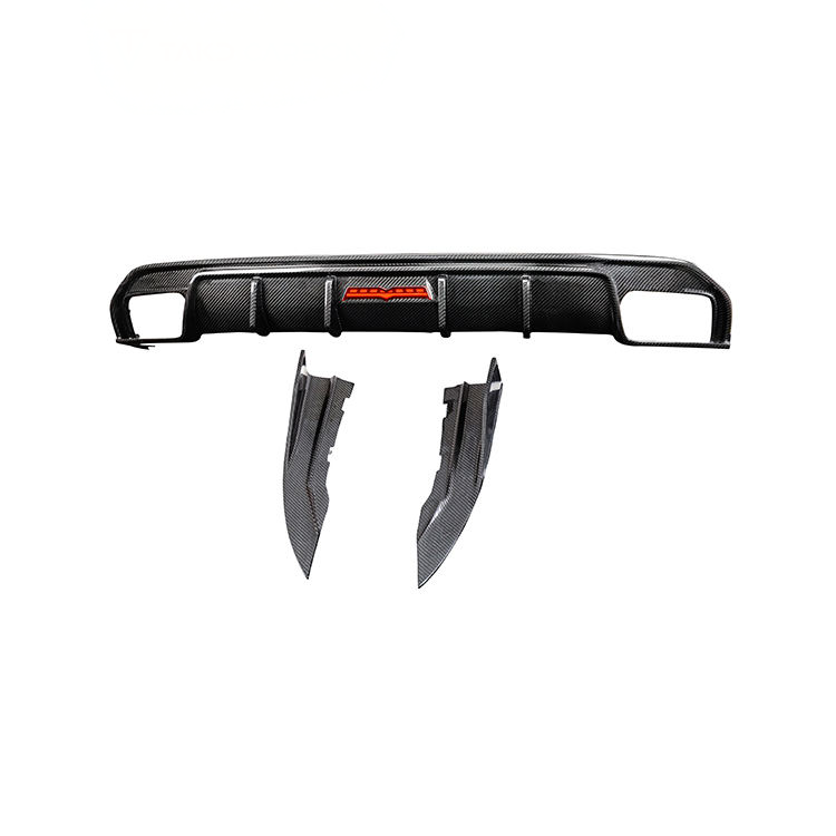 BMW TAKD Pre-Preg Carbon Fiber Rear Diffuser & Spats for G26 4 Series Gran Coupe