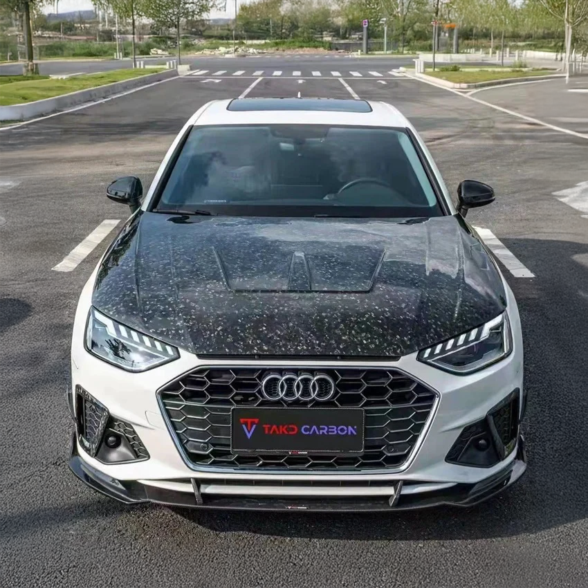Audi TAKD V1 Pre-Preg Carbon Fiber Hood for B9 & B9.5 A4 & S4