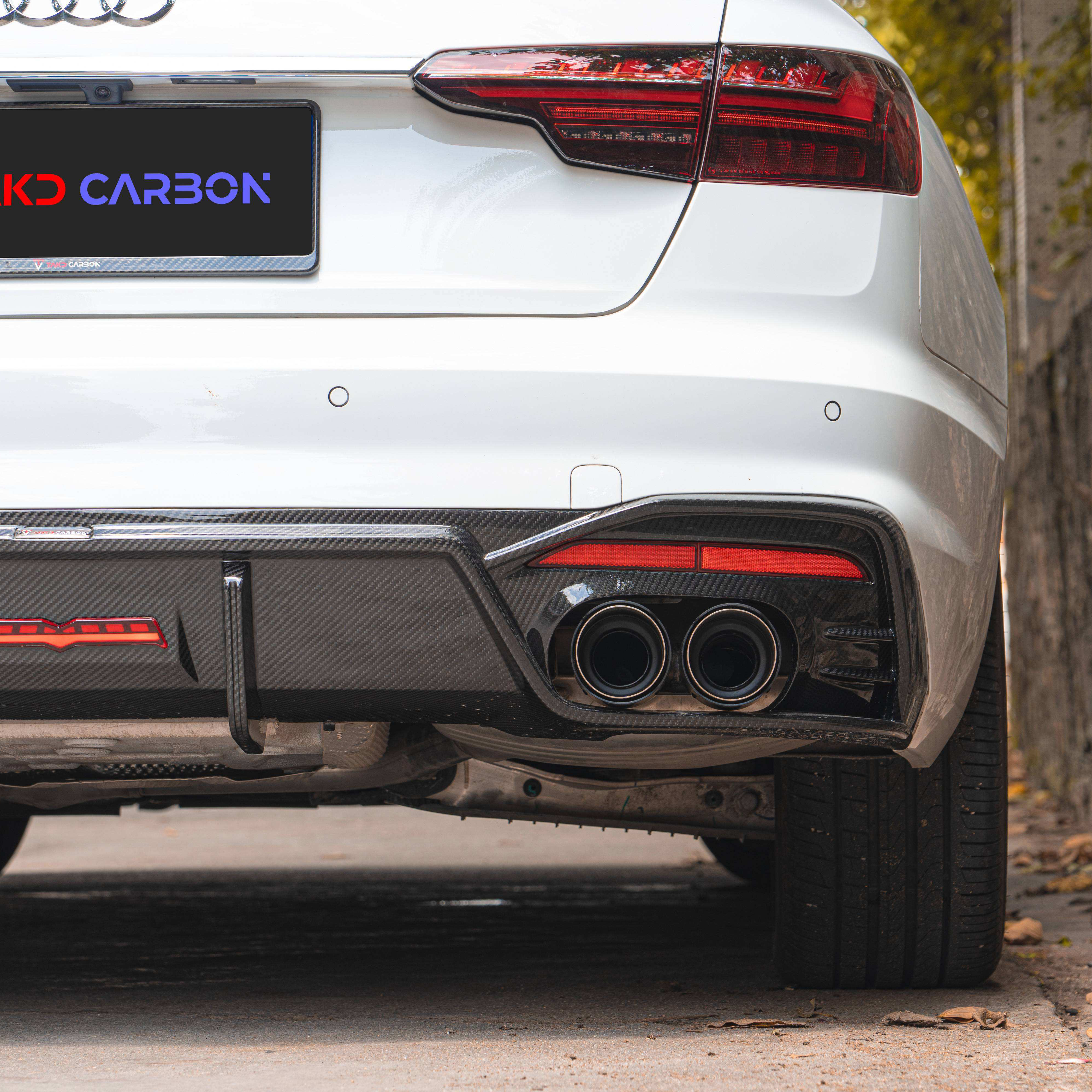 Audi TAKD V1 Pre-Preg Carbon Fiber Rear Diffuser For B9.5 S4 & A4