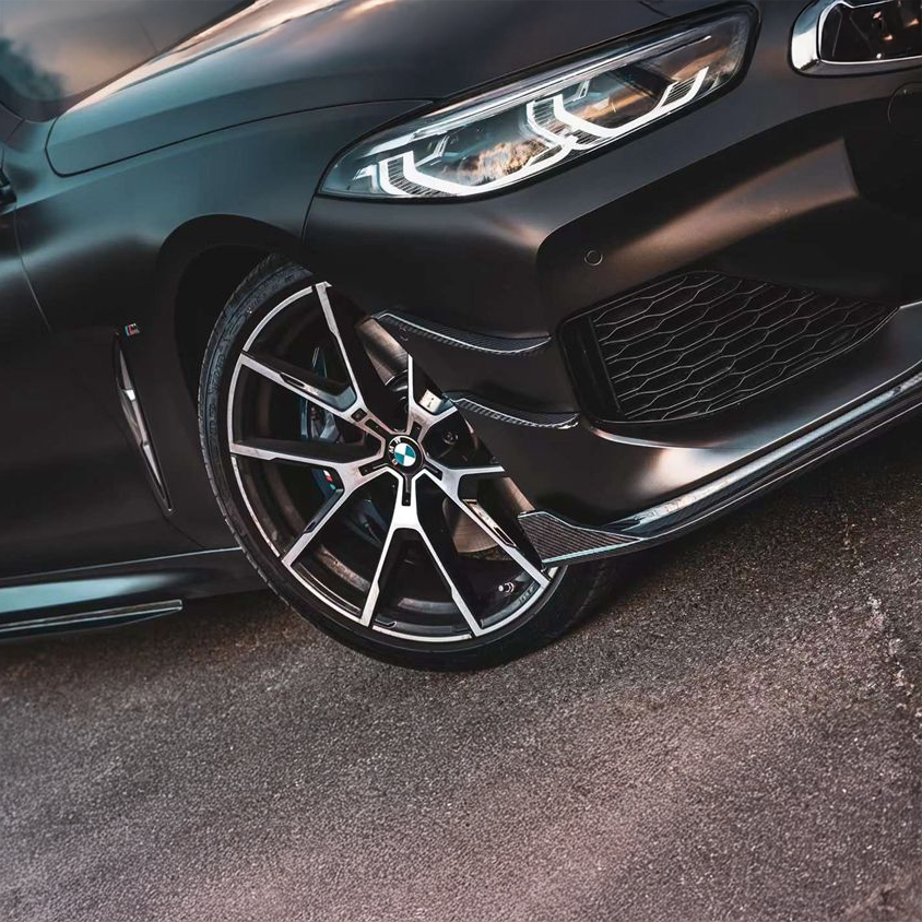 BMW TAKD Pre-Preg Carbon Fiber Front Canards for G15 8 Series Pre-LCI