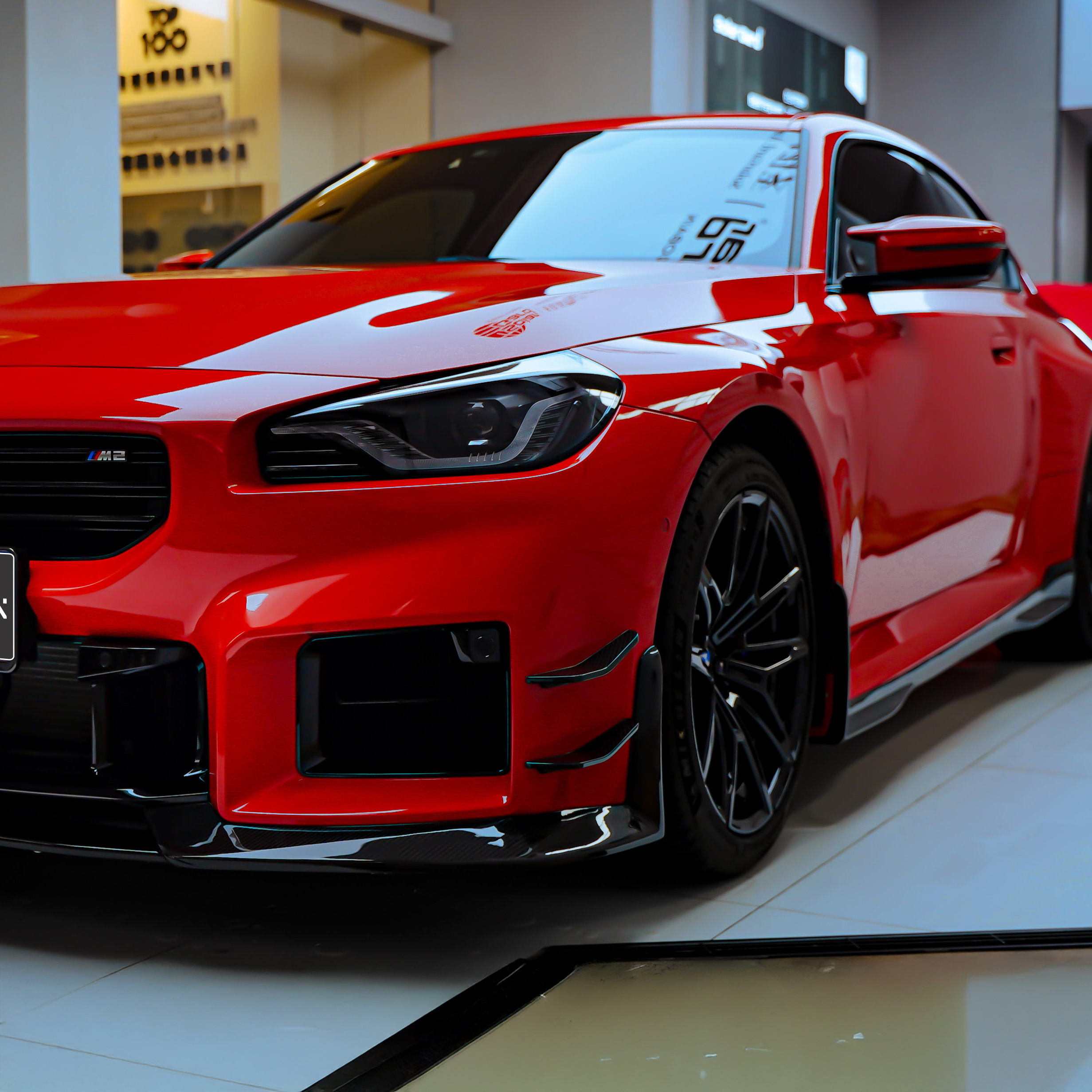 BMW TAKD Pre-Preg Carbon Fiber Front Canards for G87 M2