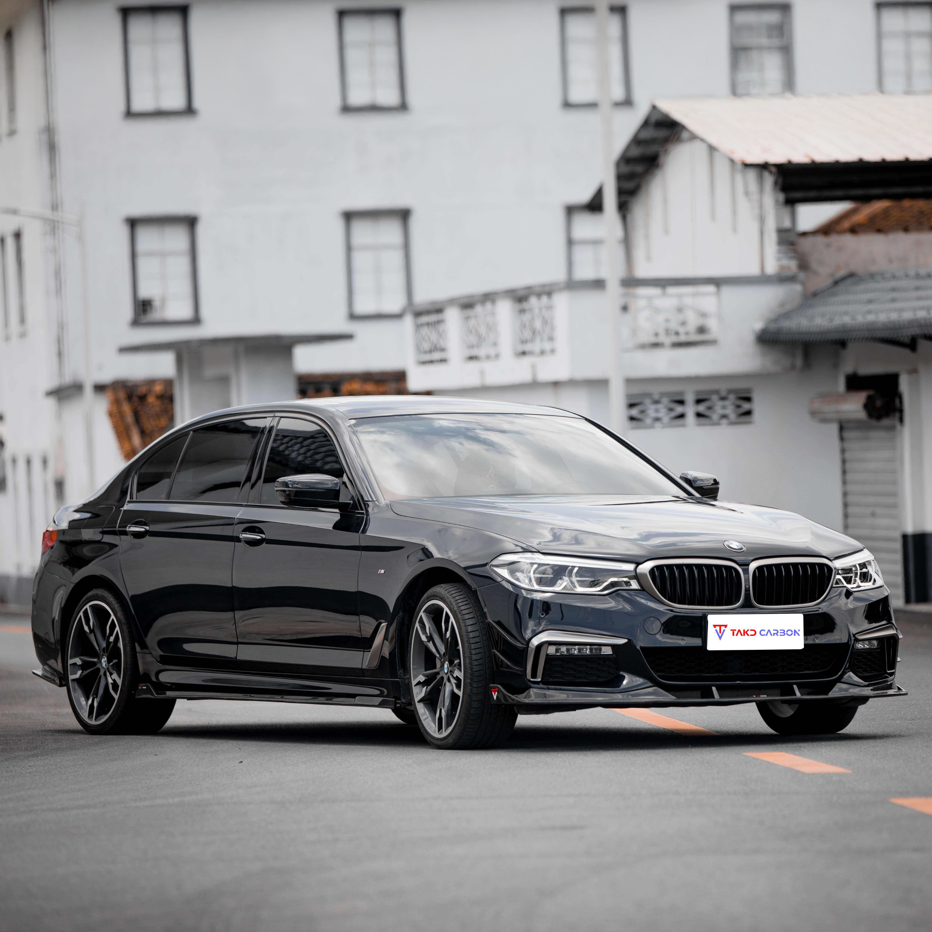 BMW TAKD Pre-Preg Carbon Fiber Front Splitter for G30 5 Series Pre-LCI