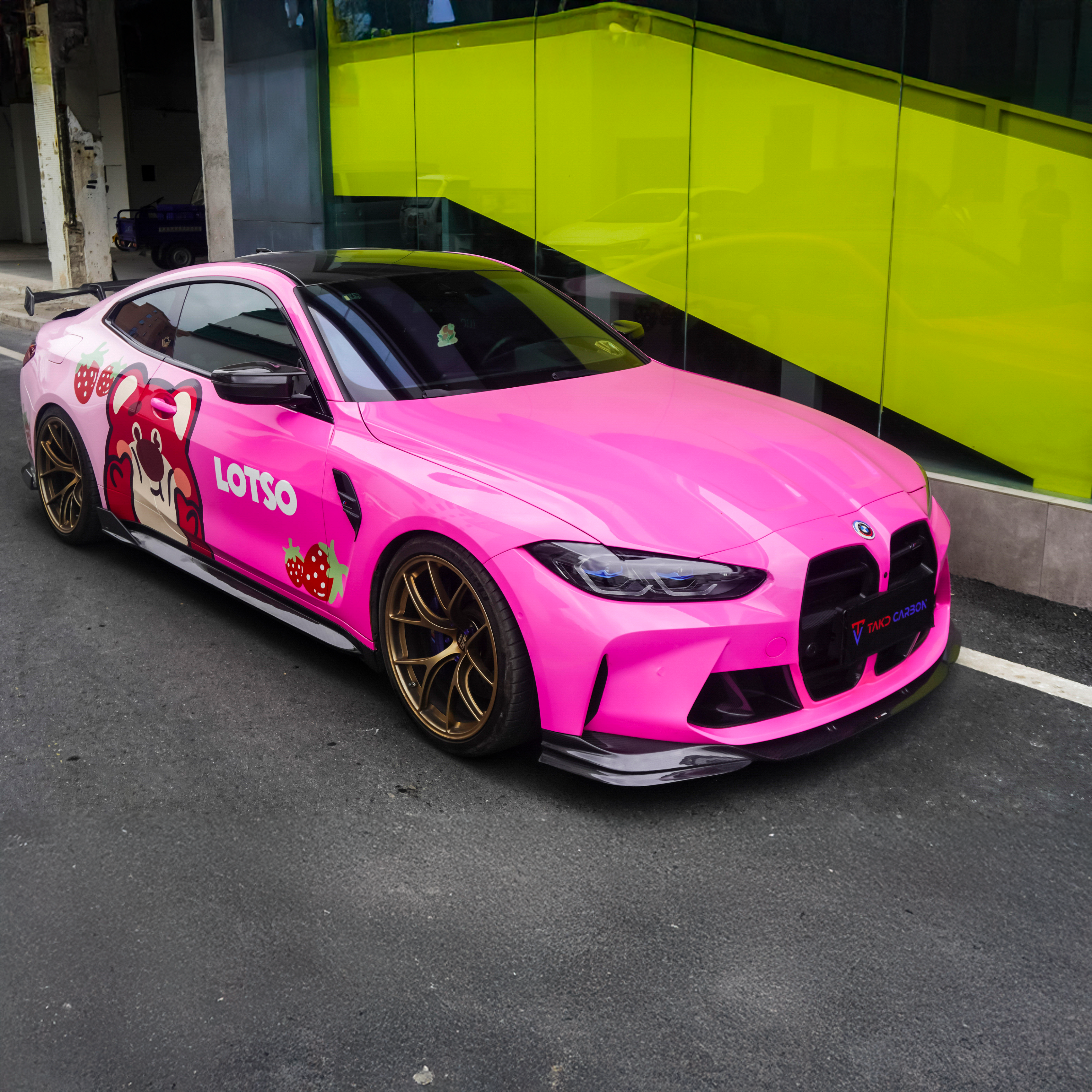 BMW TAKD Pre-Preg Carbon Fiber Front Splitter for G80 M3 & G82 M4