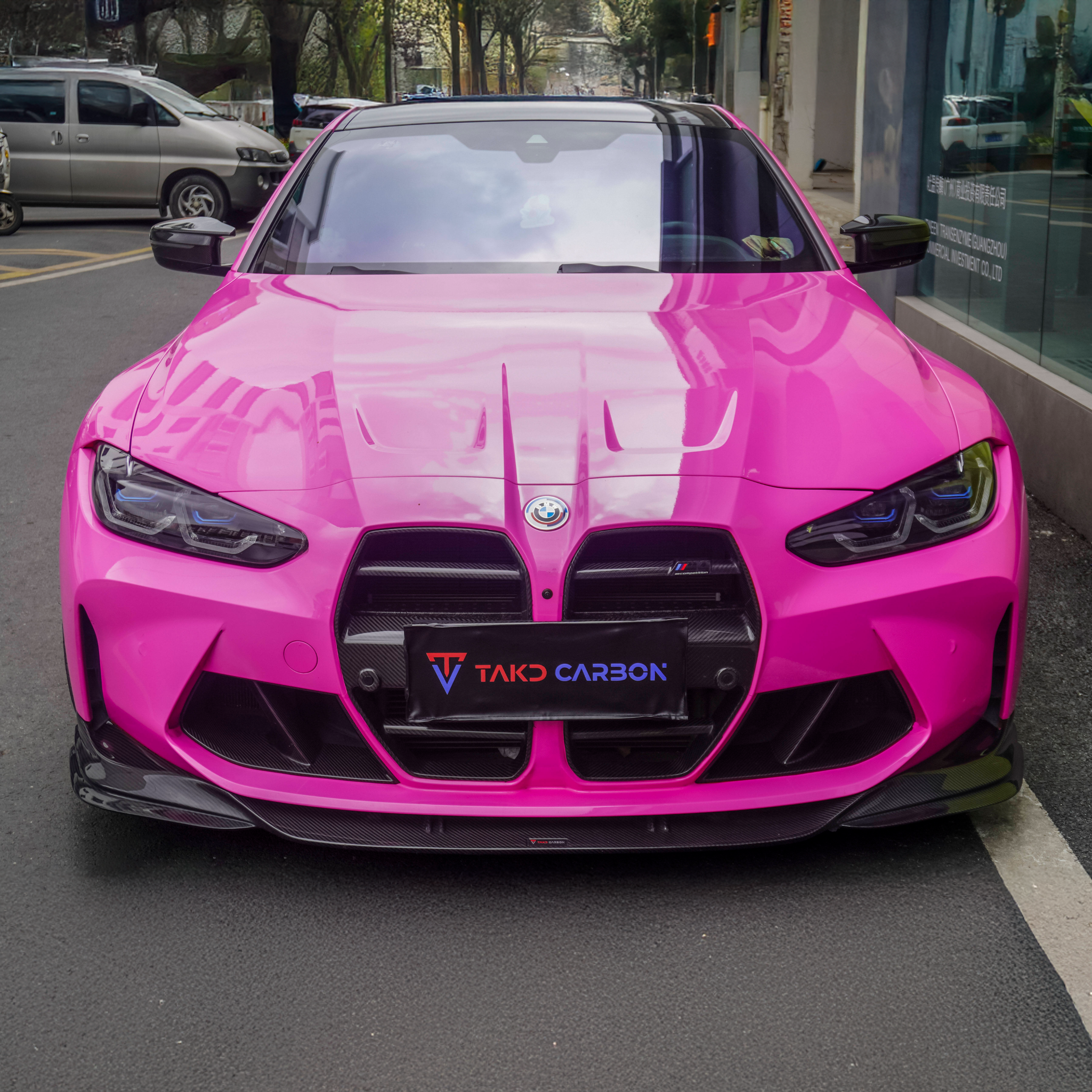 BMW TAKD Pre-Preg Carbon Fiber Front Splitter for G80 M3 & G82 M4