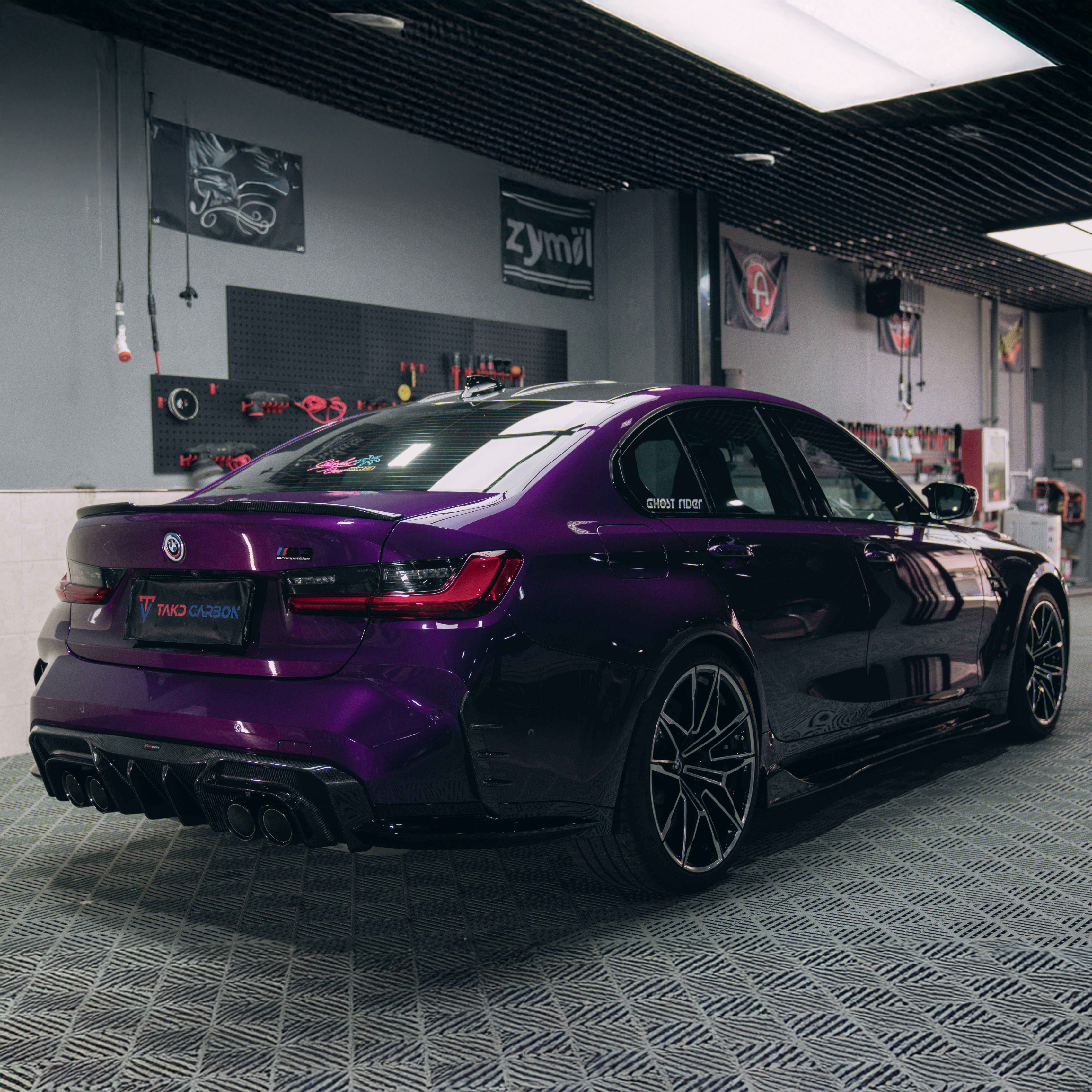 BMW TAKD Pre-Preg Carbon Fiber Rear Diffuser for G80 M3 & G82 M4