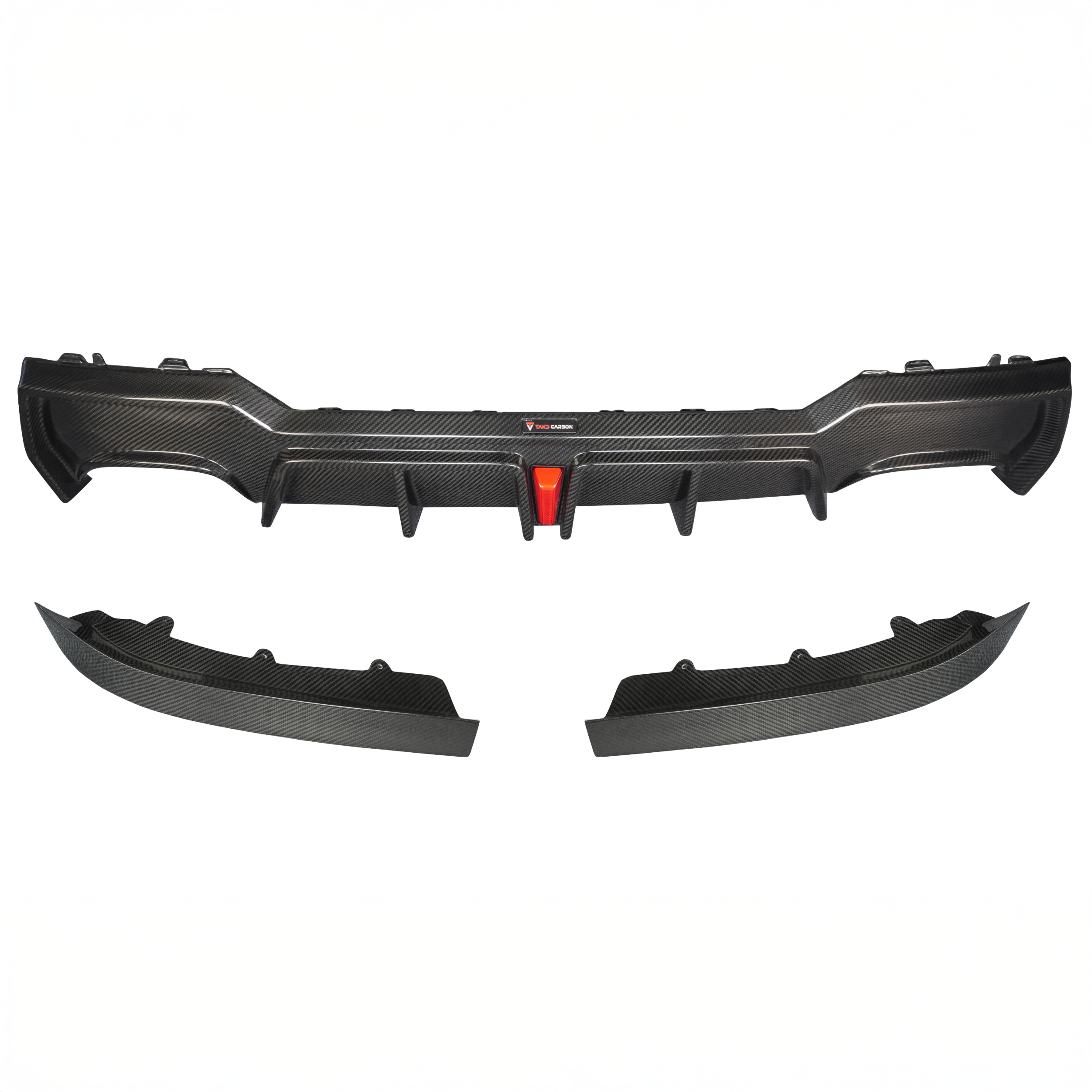 BMW TAKD V2 Pre-Preg Carbon Fiber Rear Diffuser & Canards for G22 Coupe