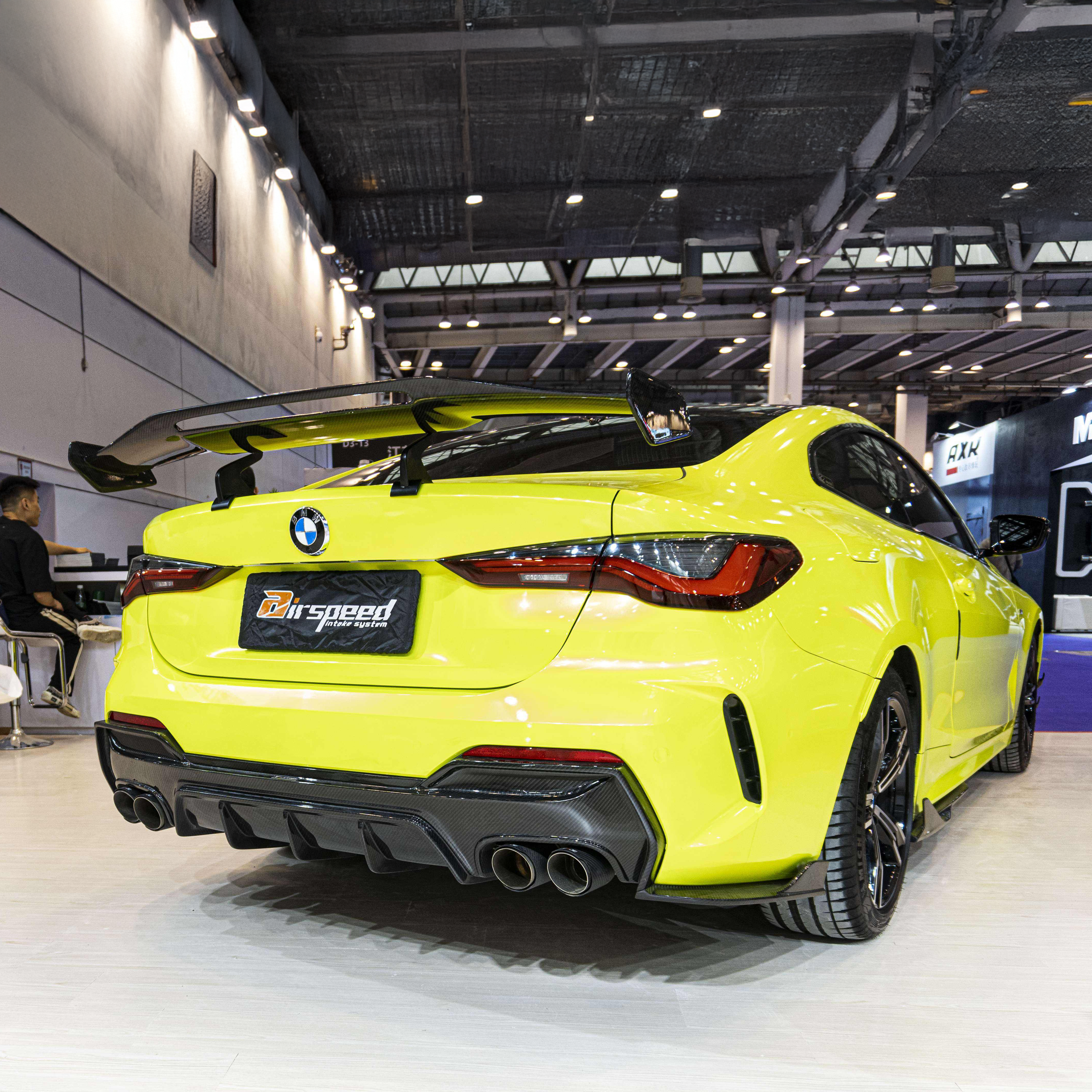 BMW TAKD Pre-Preg Carbon Fiber Rear Spoiler for G22 4 Series & G82 M4