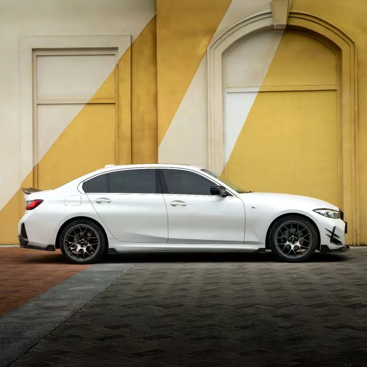 BMW TAKD V3 Pre-Preg Carbon Fiber Side Skirts for 3 Series G20