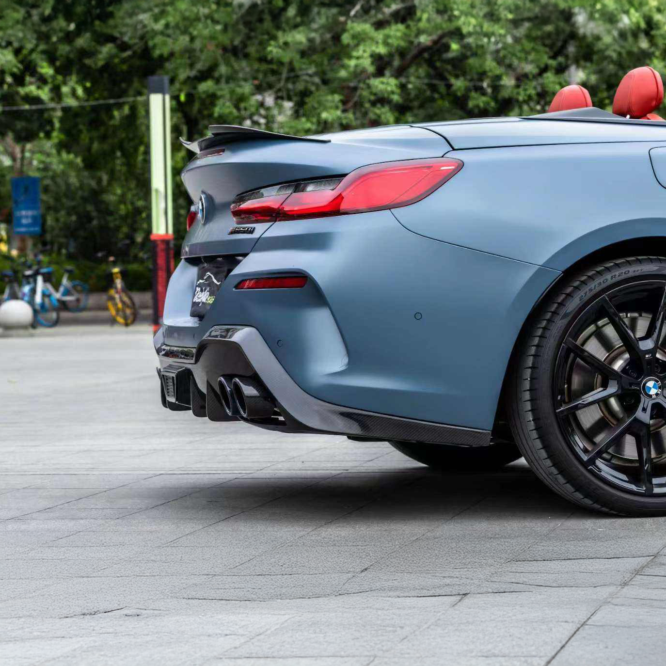 BMW TAKD V2 Pre-Preg Carbon Fiber Rear Diffuser for G15 8 Series