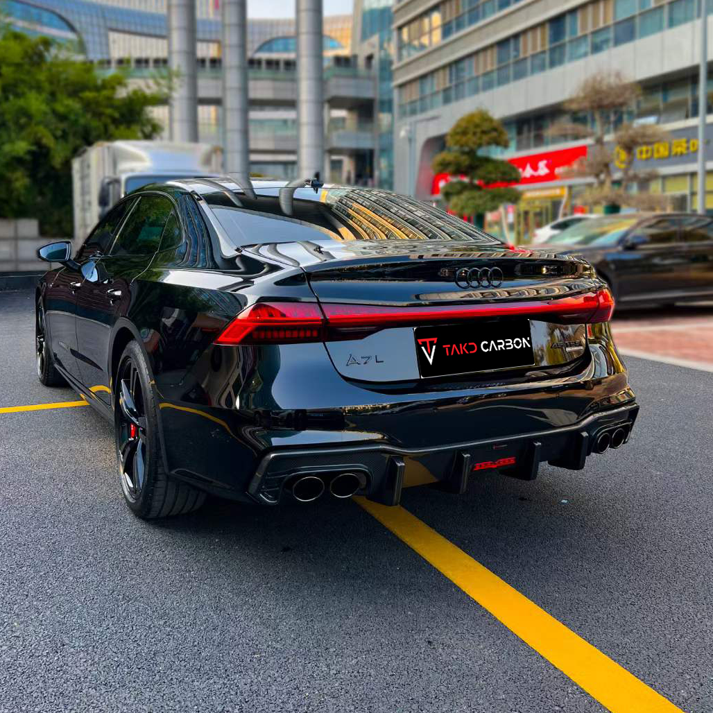 Audi TAKD Pre-Preg Carbon Fiber Rear Diffuser for C8 & C8.5 A7 & S7