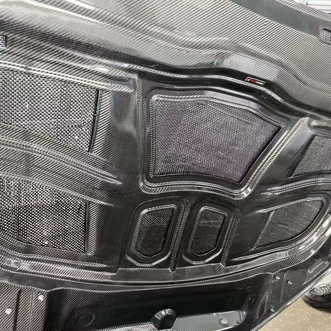 Audi TAKD V2 Pre-Preg Carbon Fiber Hood for A4 & S4 B9 & B9.5