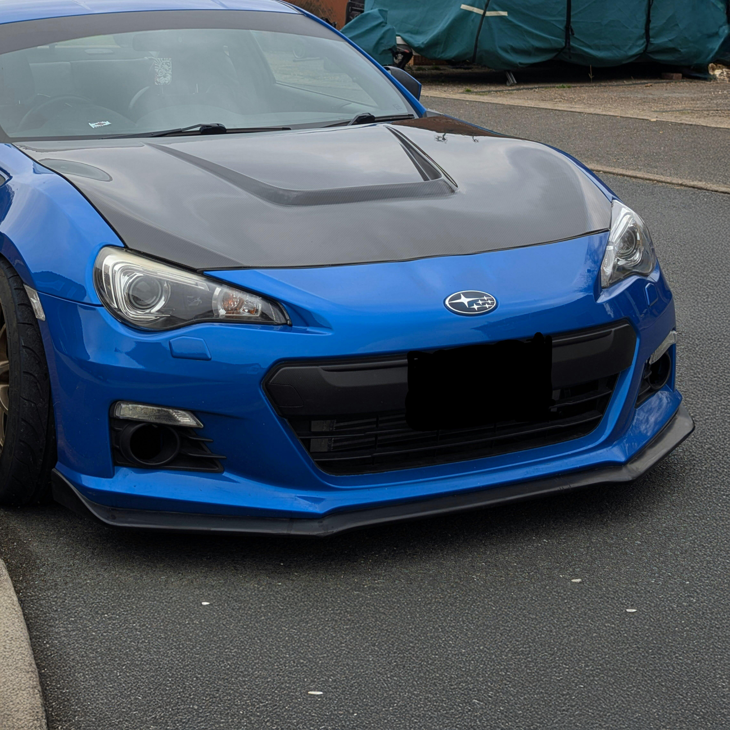 Toyota & Subaru Carbon Fiber STI Style Front Splitter for ZN6/ZC6 GT86 & BRZ PFL