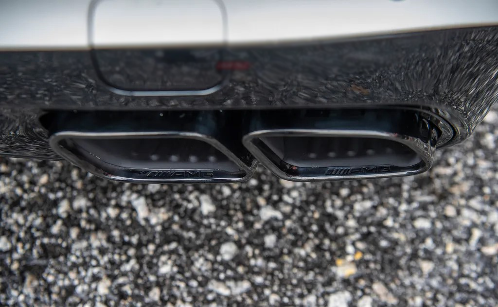 Mercedes C63S AMG Style Rear Diffuser for W206 Sedan & Wagon