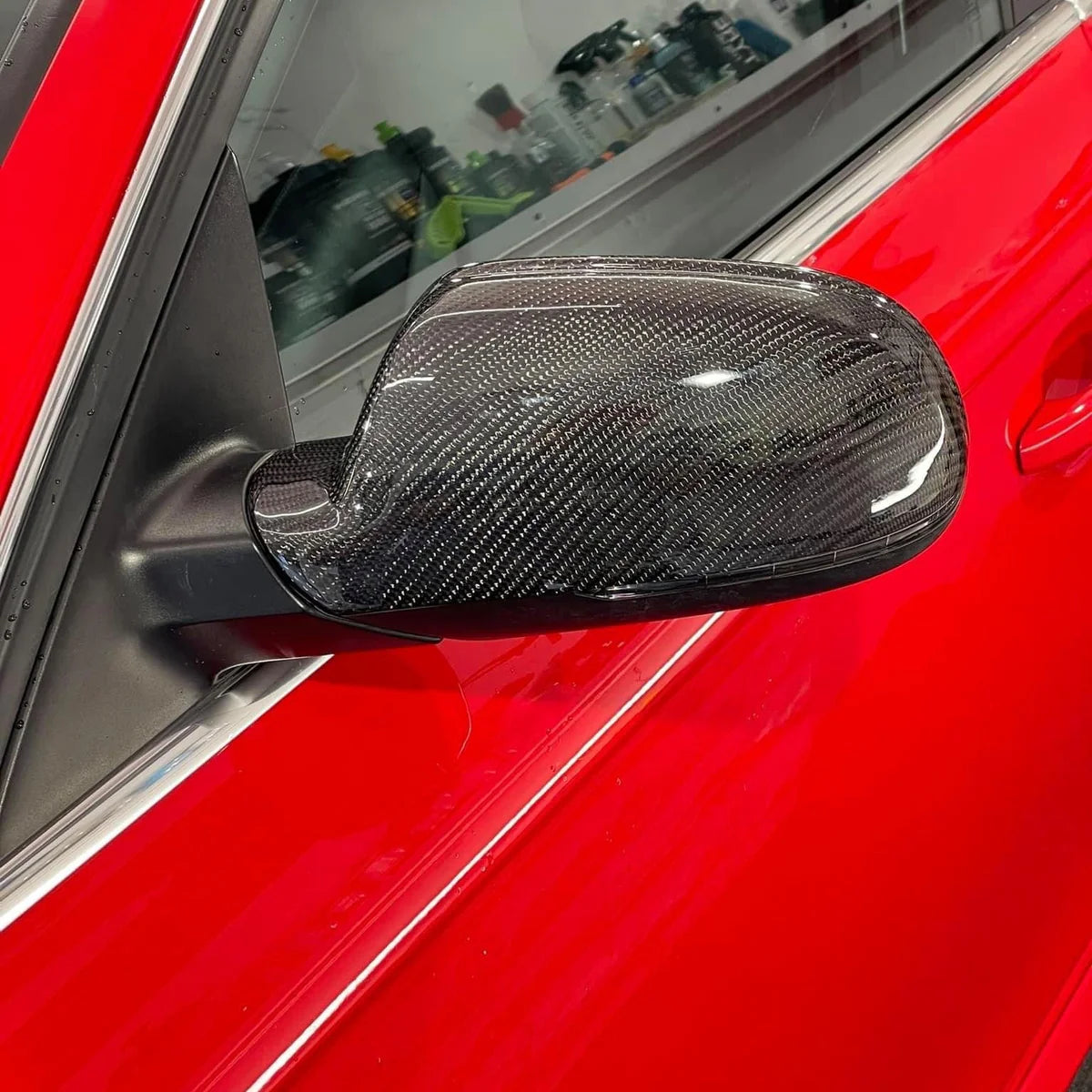 Audi Carbon Fiber Mirror Caps for B8 & B8.5