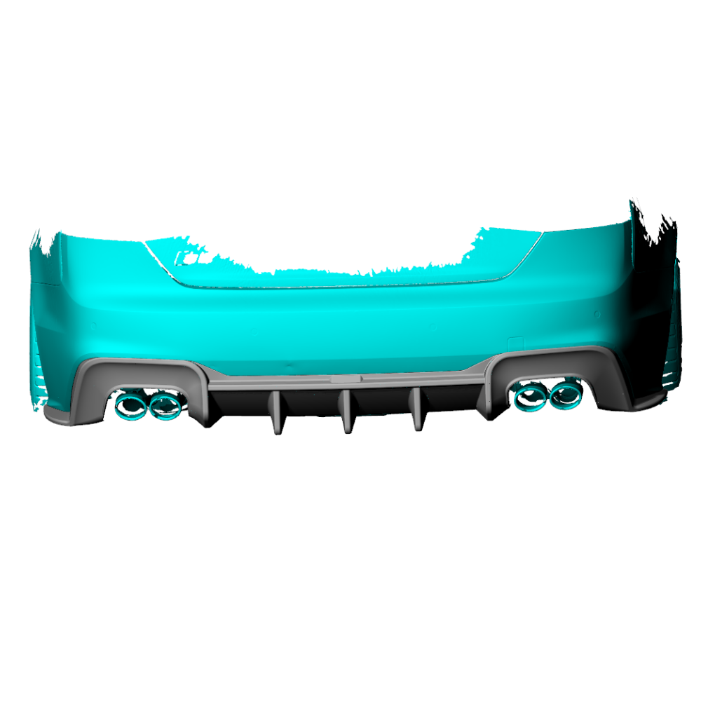 Audi Pre-Preg Carbon Fiber JSL Style Rear Diffuser for B9.5 A5 / S5