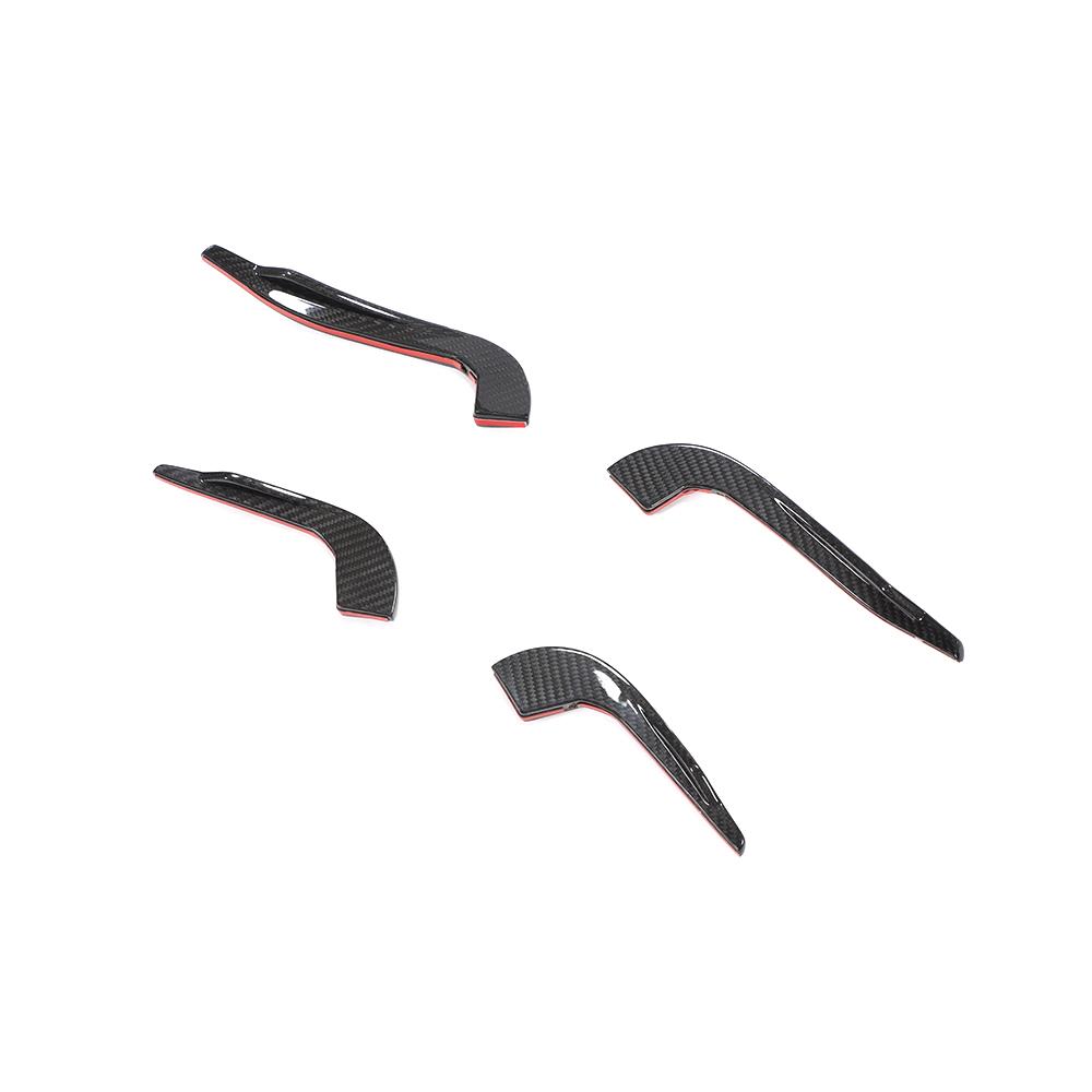 Audi Pre-Preg Carbon Fiber Front Canards for 8V RS3 FL