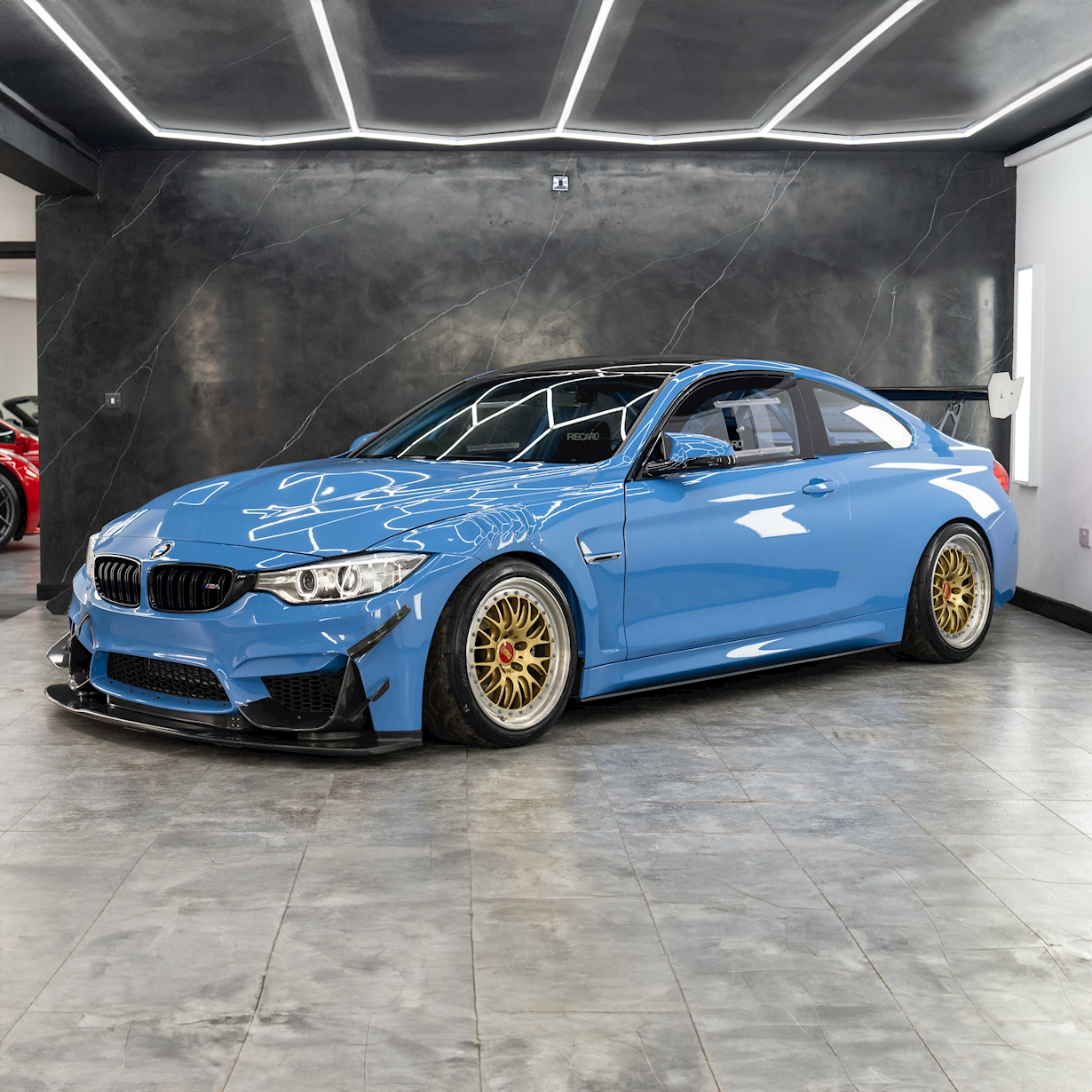 BMW Carbon Fiber M Performance Style Side Skirts for F82 M4