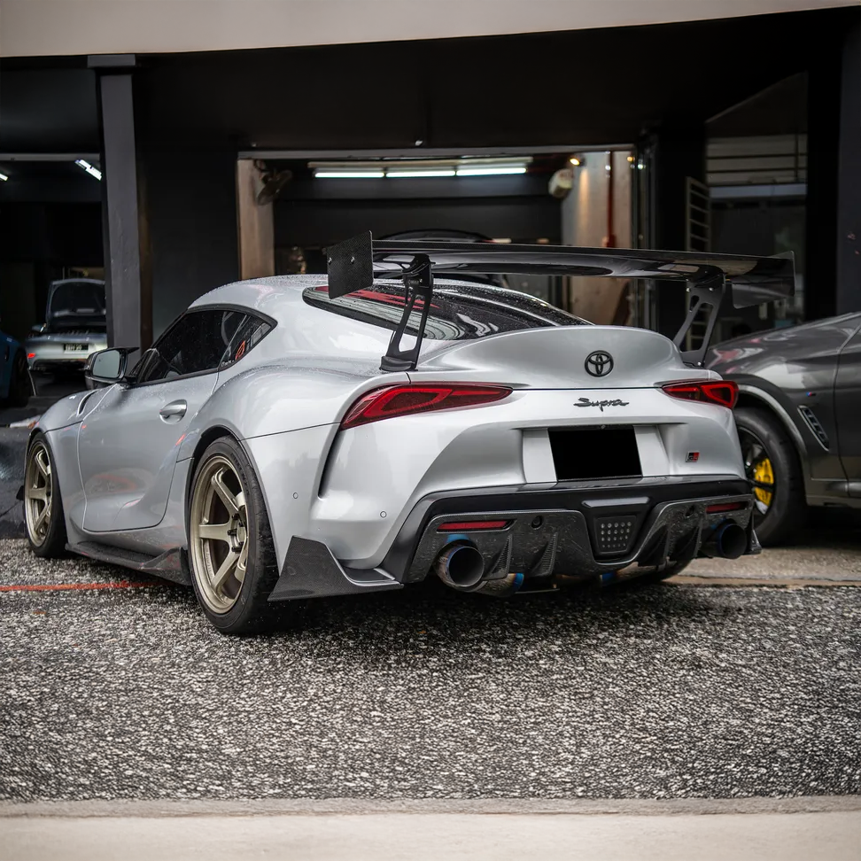 Toyota Carbon Fiber Aimgain Style Rear Diffuser for Supra A90