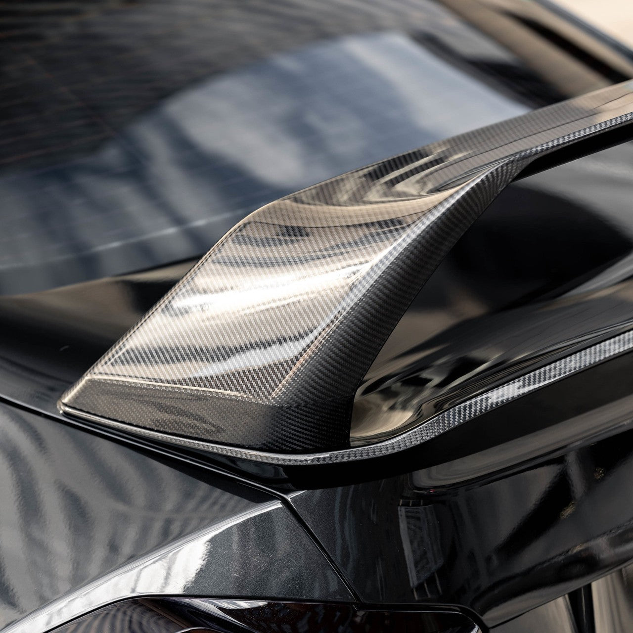 BMW Pre-Preg Carbon Fiber Alpha-N Style Rear Spoiler for G87 M2 & G42