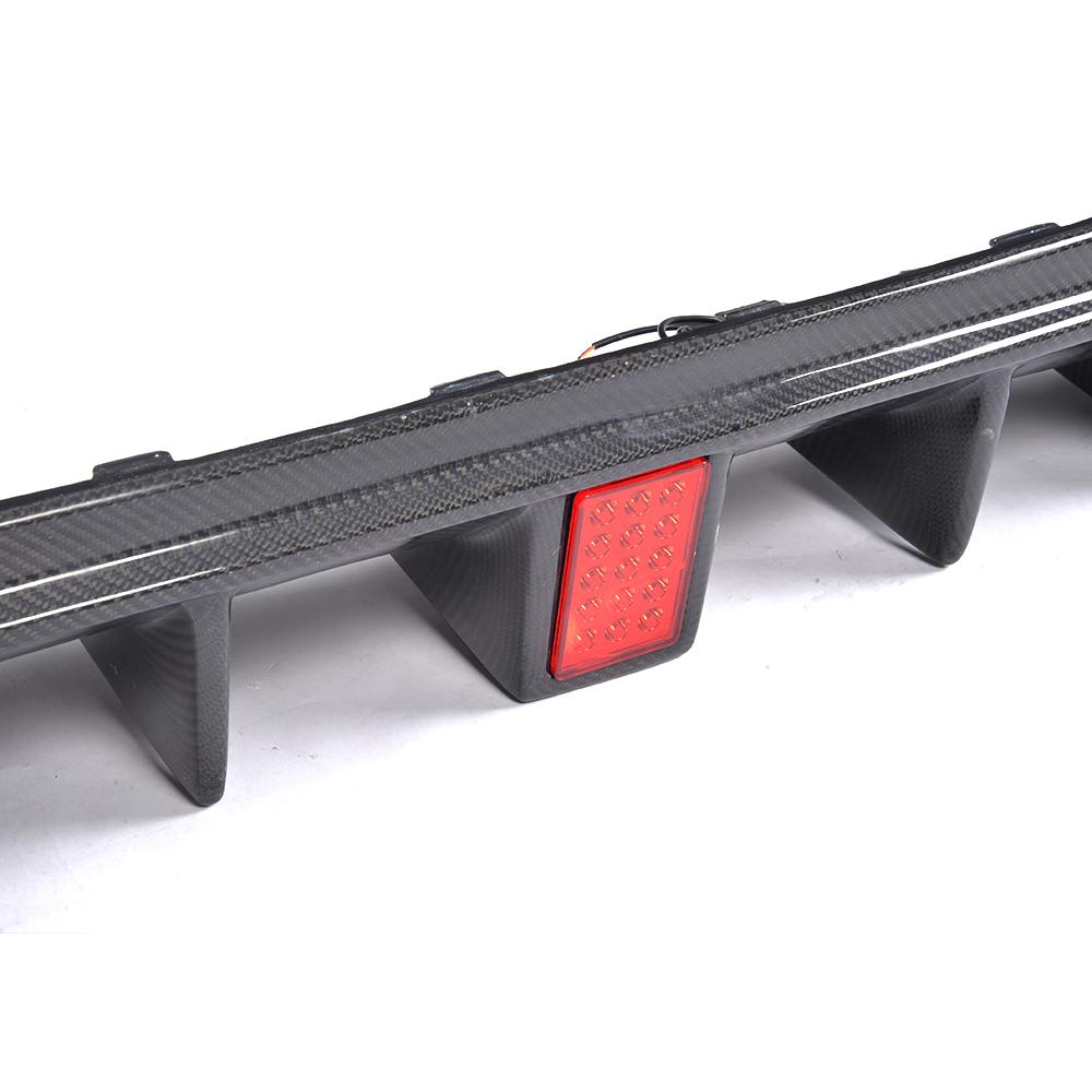 Mercedes Carbon Fiber Brabus Style Rear Diffuser for W213 PFL Sedan