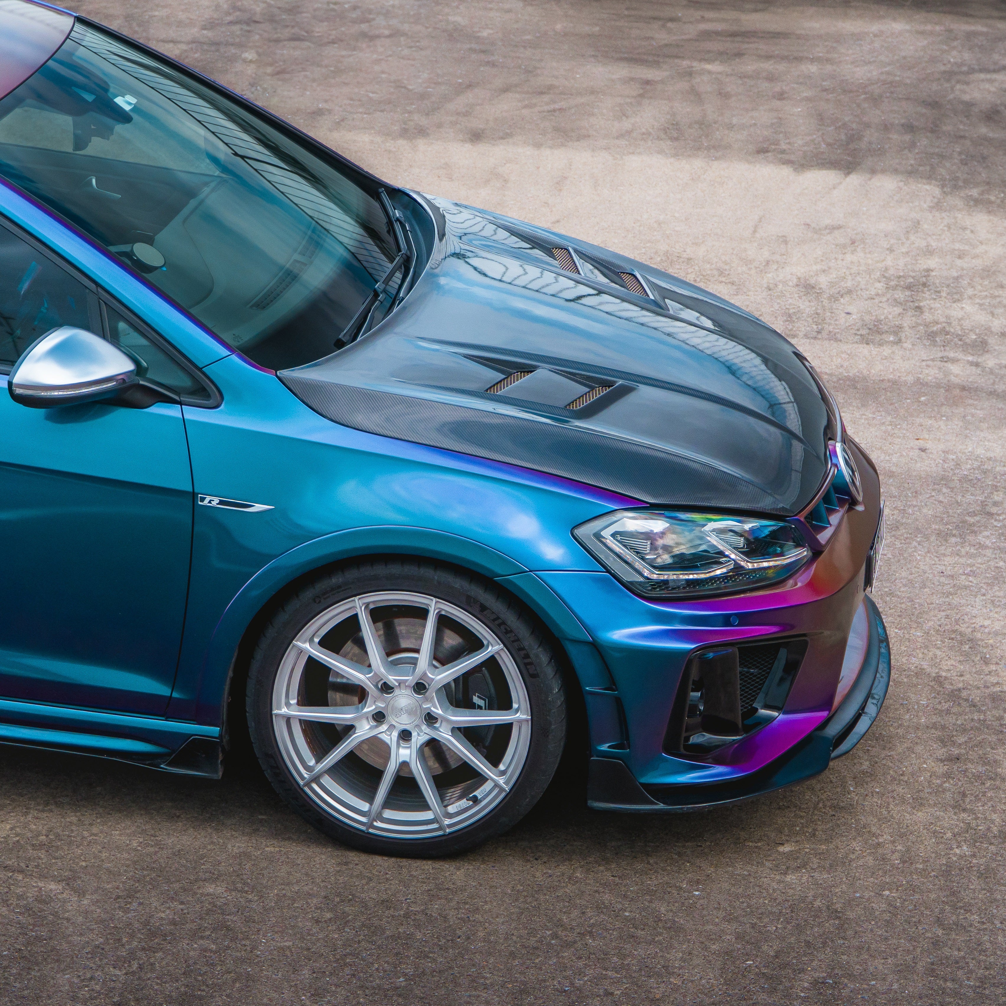 Volkswagen Carbon Fiber ASPEC Style Hood for Golf MK7 & 7.5