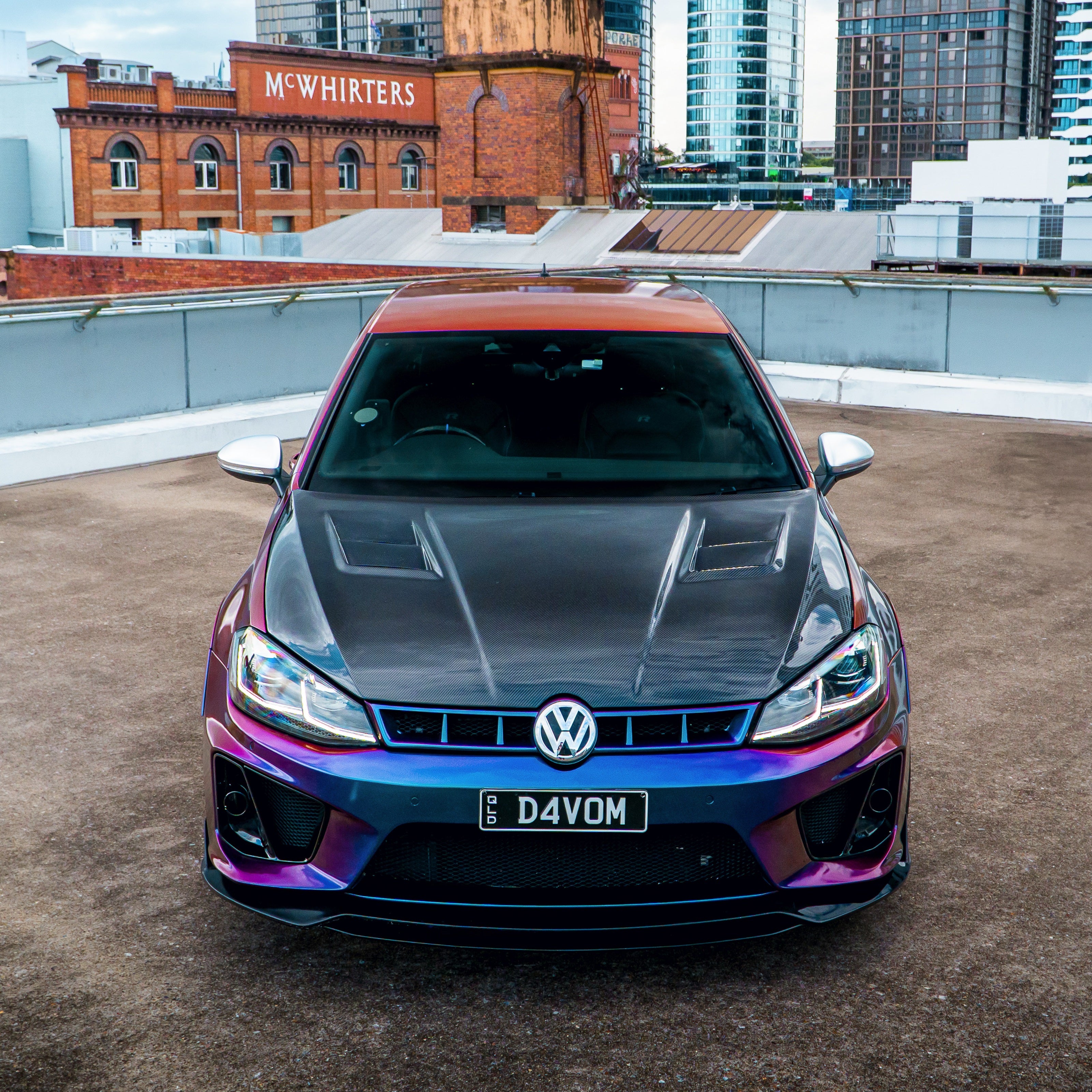 Volkswagen Carbon Fiber ASPEC Style Hood for Golf MK7 & 7.5