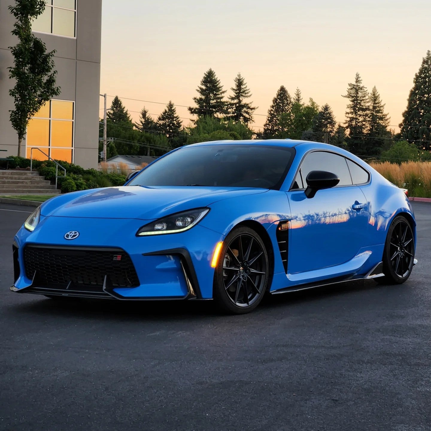 Toyota & Subaru Carbon Fiber AD Style Side Skirts for GR86 & BRZ 2022+