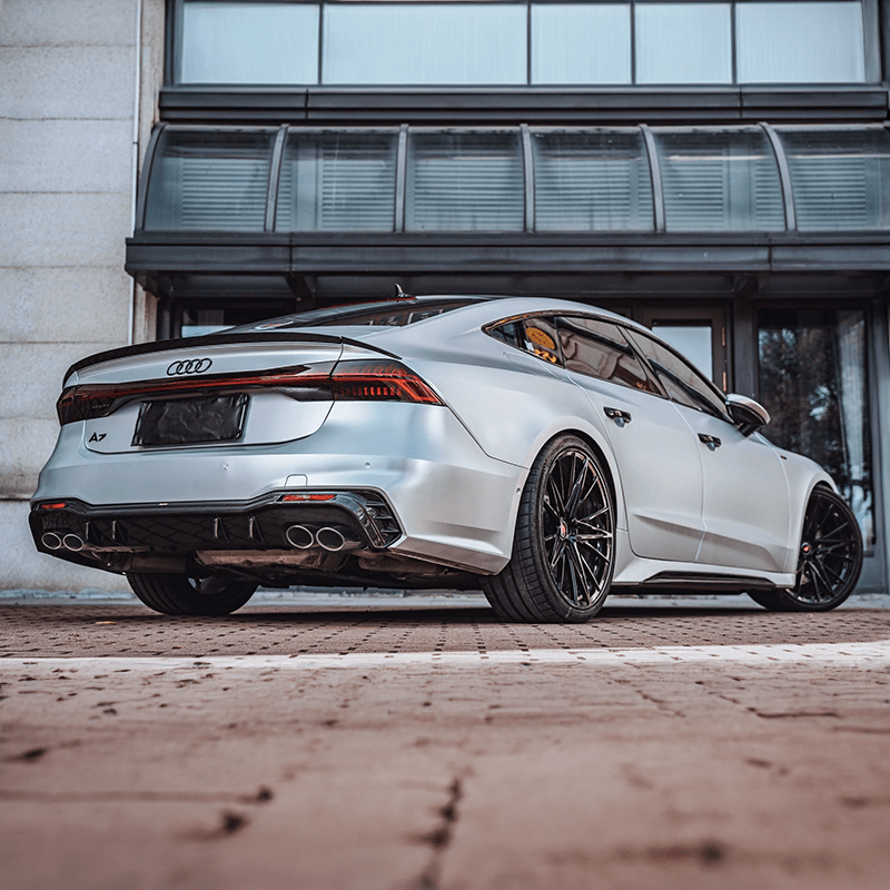 Audi Carbon Fiber JSL V1 Style Rear Diffuser for C8 & C8.5 A7 & S7