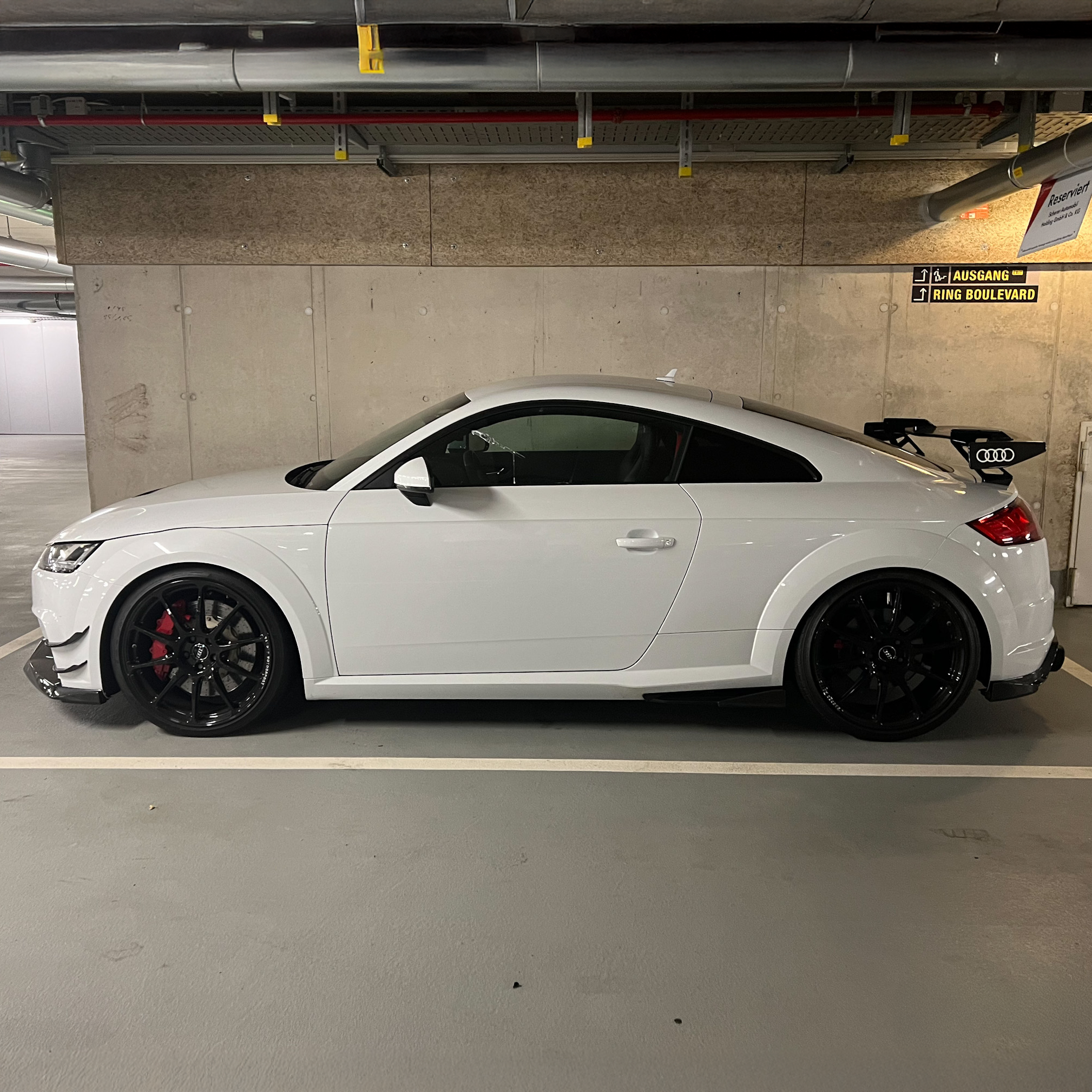 Audi Carbon Fiber ABT Style Side Skirts for MK3 TT & TTS & TTRS PFL