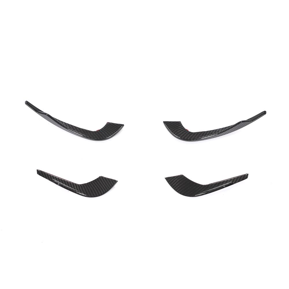 Audi Pre-Preg Carbon Fiber Karbel Style Front Canards for B9