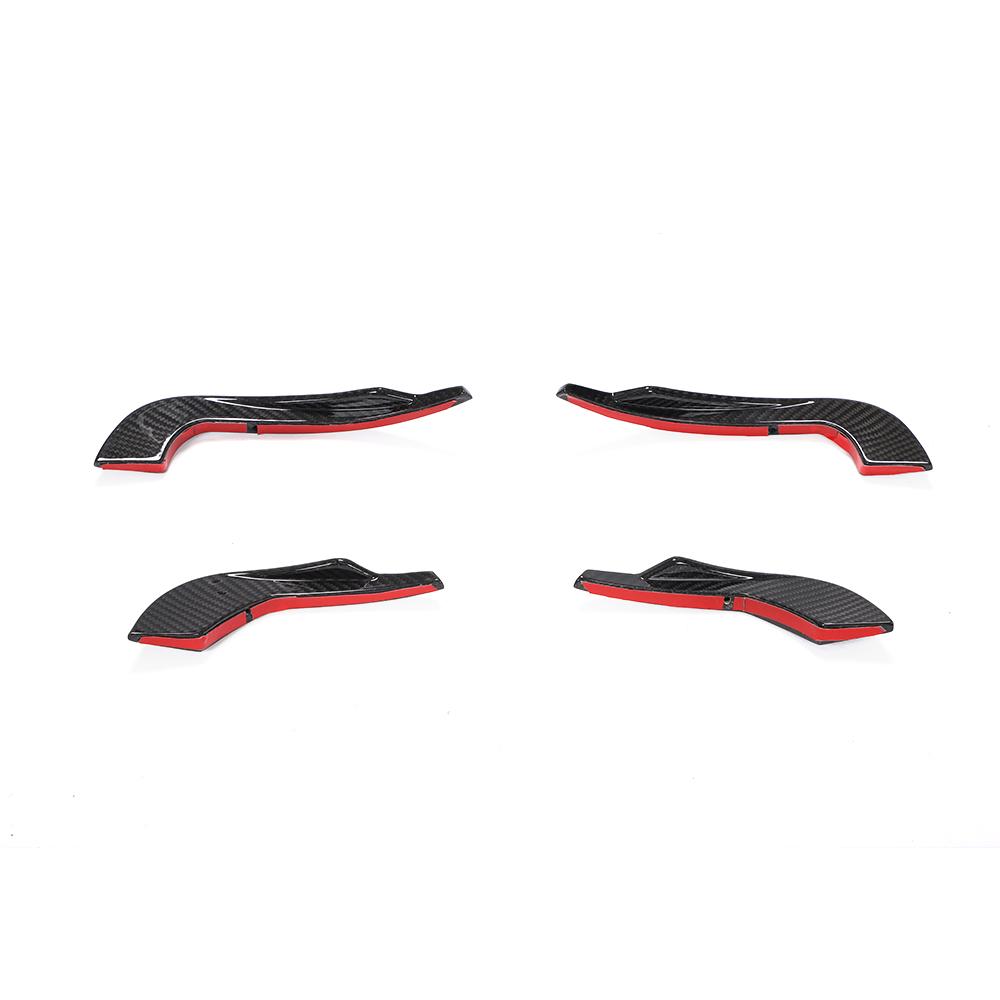 Audi Pre-Preg Carbon Fiber Karbel Style Front Canards for B9