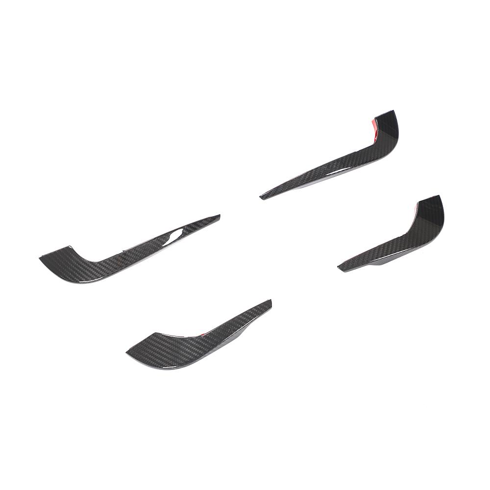 Audi Pre-Preg Carbon Fiber Karbel Style Front Canards for B9