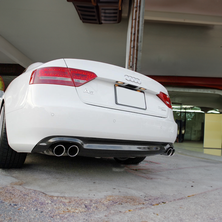 Audi Carbon Fiber S5 Style Rear Diffuser for B8 A5 Standard