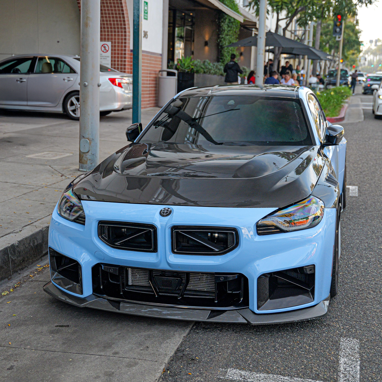 BMW Pre-Preg Carbon Fiber AN Style Hood for M2 G87