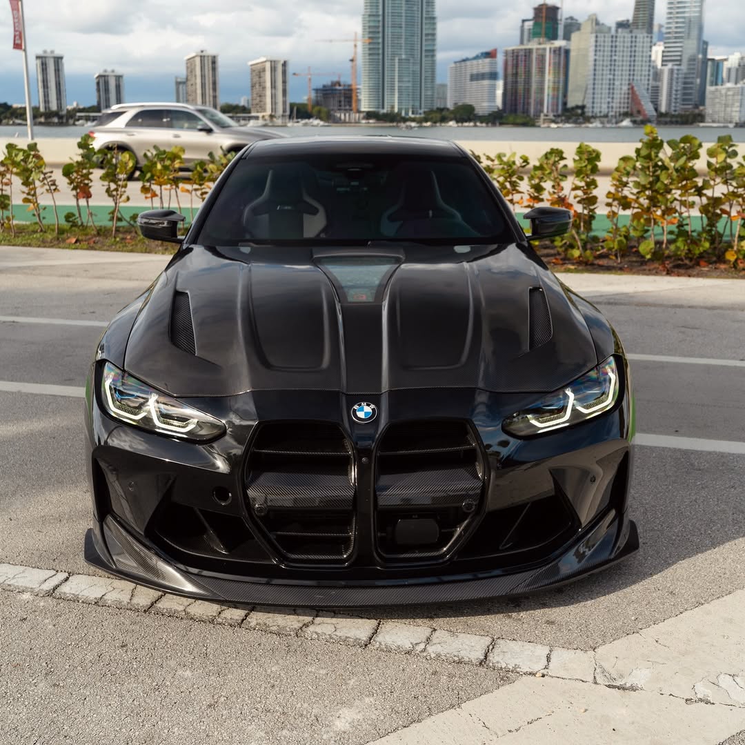 BMW Pre-Preg Carbon Fiber IMP Style Hood for G80/G81 M3 & G82/G83 M4