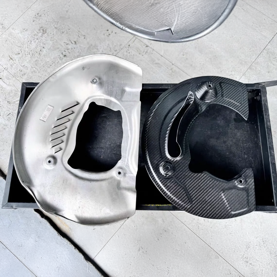 BMW Pre-Preg Carbon Fiber Front Brake Cooling Discs for G87 M2 & G80 M3 & G82 M4