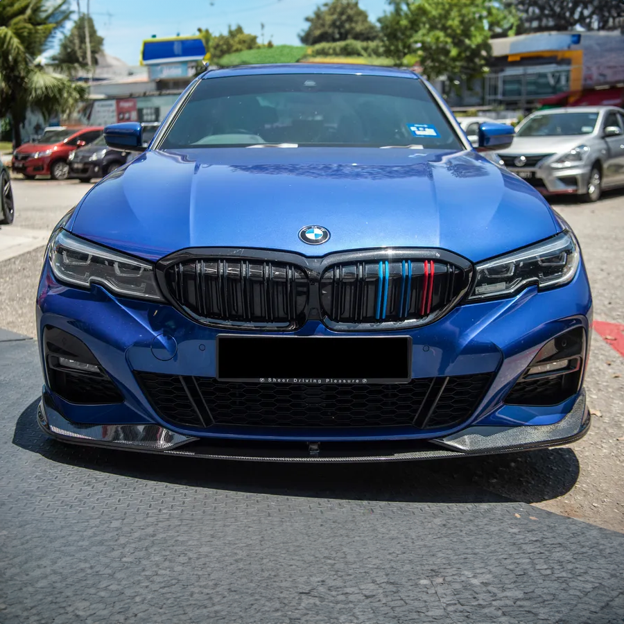 BMW Carbon Fiber AC Schnitzer Style Front Splitter for G20 Pre-LCI