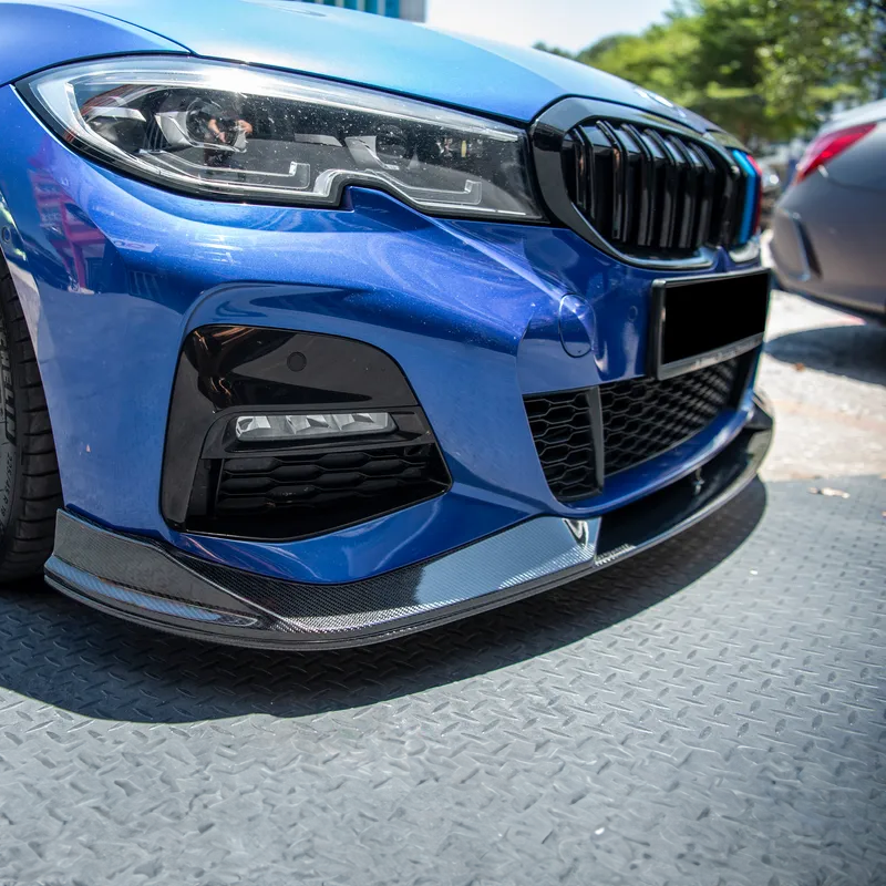 BMW Carbon Fiber AC Schnitzer Style Front Splitter for G20 Pre-LCI