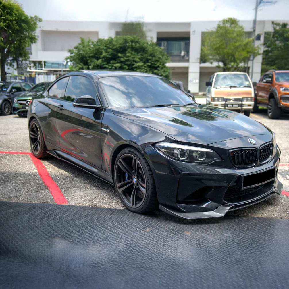 BMW Carbon Fiber MTC Style Side Skirts for F87 M2